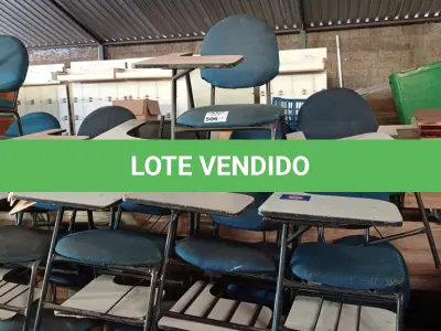 LOTE 506 - 10 CADEIRAS DE AUDITÓRIO. (NO ESTADO, LEILÃO NÃO TEM GARANTIA E NEM DEVOLUÇÃO, SUJEITO A POSSÍVEIS AVARIAS VISÍVEIS/OCULTAS E/OU AUSÊNCIA DE COMPONENTES).