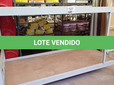 LOTE 520 - 01 CAMA BELICHE EM METAL. (NO ESTADO, LEILÃO NÃO TEM GARANTIA E NEM DEVOLUÇÃO, SUJEITO A POSSÍVEIS AVARIAS VISÍVEIS/OCULTAS E/OU AUSÊNCIA DE COMPONENTES).