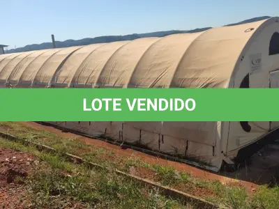 LOTE 056 - 01 TENDA “CARPA” MEDINDO 30METROS DE COMPRIMENTO X 8 METROS DE LARGURA (NO ESTADO, NÃO SABEMOS SE FUNCIONA. LEILÃO NÃO TEM GARANTIA E NEM DEVOLUÇÃO).