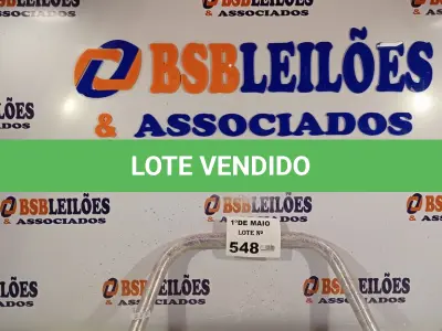 LOTE 548 - 01 GUIDÃO SECA SUVACO CROMADO. (NO ESTADO, LEILÃO NÃO TEM GARANTIA E NEM DEVOLUÇÃO, SUJEITO A POSSÍVEIS AVARIAS VISÍVEIS/OCULTAS E/OU AUSÊNCIA DE COMPONENTES).