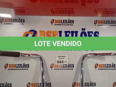 LOTE 553 - 01 GUIDÃO SECA SUVACO CROMADO. (NO ESTADO, LEILÃO NÃO TEM GARANTIA E NEM DEVOLUÇÃO, SUJEITO A POSSÍVEIS AVARIAS VISÍVEIS/OCULTAS E/OU AUSÊNCIA DE COMPONENTES).