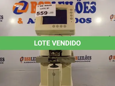 LOTE 559 - 01 APARELHO  DIGITAL OFTALMOLÓGICO. (NO ESTADO, LEILÃO NÃO TEM GARANTIA E NEM DEVOLUÇÃO, SUJEITO A POSSÍVEIS AVARIAS VISÍVEIS/OCULTAS E/OU AUSÊNCIA DE COMPONENTES).