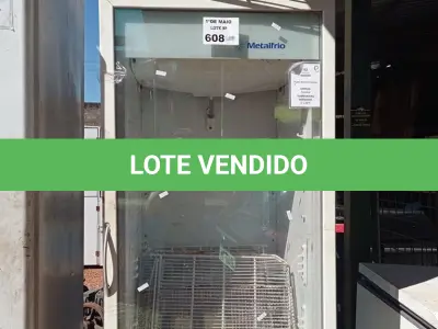 LOTE 608 - 01 CERVEJEIRA MARCA METAL FRIO 220V. (NO ESTADO, LEILÃO NÃO TEM GARANTIA E NEM DEVOLUÇÃO, SUJEITO A POSSÍVEIS AVARIAS VISÍVEIS/OCULTAS E/OU AUSÊNCIA DE COMPONENTES).