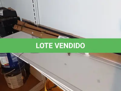 LOTE 543 - 08 PAINÉIS RETANGULARES DE LED DE EMBUTIR E 01 PERSIANA. (NO ESTADO, LEILÃO NÃO TEM GARANTIA E NEM DEVOLUÇÃO, SUJEITO A POSSÍVEIS AVARIAS VISÍVEIS/OCULTAS E/OU AUSÊNCIA DE COMPONENTES).