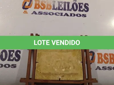 LOTE 090 - 01 QUADRO BOURREE D’AUVERGNE. (NO ESTADO, LEILÃO NÃO TEM GARANTIA E NEM DEVOLUÇÃO, SUJEITO A POSSÍVEIS AVARIAS VISÍVEIS/OCULTAS E/OU AUSÊNCIA DE COMPONENTES).