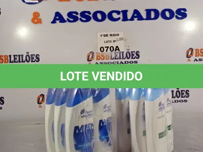 LOTE 070 - 06 FRASCOS DE SHAMPOO ANTICOCEIRA E 06 FRASCOS DE SHAMPOO ANTICASPA MEN HEAD&SHOUDERS 200ML. (NO ESTADO, LEILÃO NÃO TEM GARANTIA E NEM DEVOLUÇÃO, SUJEITO A POSSÍVEIS AVARIAS VISÍVEIS/OCULTAS E/OU AUSÊNCIA DE COMPONENTES).