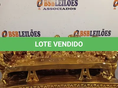 LOTE 042 - 01 ESTATUETA DA GRANDE CEIA PARA DECORAÇÃO. (NO ESTADO, LEILÃO NÃO TEM GARANTIA E NEM DEVOLUÇÃO, SUJEITO A POSSÍVEIS AVARIAS VISÍVEIS/OCULTAS E/OU AUSÊNCIA DE COMPONENTES).