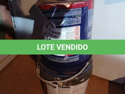 LOTE 545 - 01 BALDE DE MASSA CORRIDA GRAFITEX E 01 BALDE DE TINTA RENNER NA COR MELÃO ROSA FOSCO COM AVARIAS. (NO ESTADO, LEILÃO NÃO TEM GARANTIA E NEM DEVOLUÇÃO, SUJEITO A POSSÍVEIS AVARIAS VISÍVEIS/OCULTAS E/OU AUSÊNCIA DE COMPONENTES).