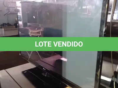 LOTE 533 - 01 TV LG 50” POL PARA RETIRADA DE PEÇAS. (NO ESTADO, LEILÃO NÃO TEM GARANTIA E NEM DEVOLUÇÃO, SUJEITO A POSSÍVEIS AVARIAS VISÍVEIS/OCULTAS E/OU AUSÊNCIA DE COMPONENTES).