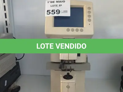 LOTE 559 - 01 APARELHO  DIGITAL OFTALMOLÓGICO. (NO ESTADO, LEILÃO NÃO TEM GARANTIA E NEM DEVOLUÇÃO, SUJEITO A POSSÍVEIS AVARIAS VISÍVEIS/OCULTAS E/OU AUSÊNCIA DE COMPONENTES).