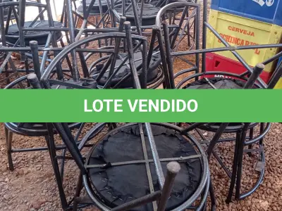 LOTE 640 - 01 LOTE COM VÁRIAS CADEIRAS DE FERRO COM AVARIAS. (NO ESTADO, LEILÃO NÃO TEM GARANTIA E NEM DEVOLUÇÃO, SUJEITO A POSSÍVEIS AVARIAS VISÍVEIS/OCULTAS E/OU AUSÊNCIA DE COMPONENTES).