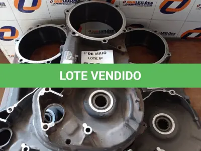 LOTE 586 - 03 TAMPAS DA PRIMARIA PARA MOTOR DE MOTO HARLEY DAVIDSON. (NO ESTADO, LEILÃO NÃO TEM GARANTIA E NEM DEVOLUÇÃO, SUJEITO A POSSÍVEIS AVARIAS VISÍVEIS/OCULTAS E/OU AUSÊNCIA DE COMPONENTES).