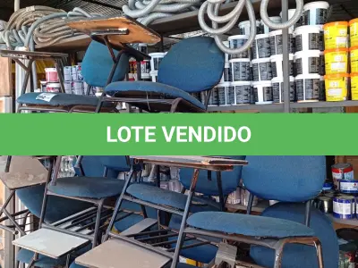 LOTE 592 - 10 CADEIRAS DE AUDITÓRIO. (NO ESTADO, LEILÃO NÃO TEM GARANTIA E NEM DEVOLUÇÃO, SUJEITO A POSSÍVEIS AVARIAS VISÍVEIS/OCULTAS E/OU AUSÊNCIA DE COMPONENTES).