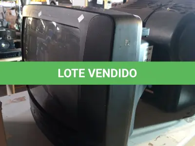 LOTE 493 - 02 TV’S DE TUBO MARCAS E MODELOS DIVERSOS. (NO ESTADO, LEILÃO NÃO TEM GARANTIA E NEM DEVOLUÇÃO, SUJEITO A POSSÍVEIS AVARIAS VISÍVEIS/OCULTAS E/OU AUSÊNCIA DE COMPONENTES).