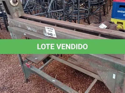 LOTE 642 - 01 CAVALETE PARA TORNO. (NO ESTADO, LEILÃO NÃO TEM GARANTIA E NEM DEVOLUÇÃO, SUJEITO A POSSÍVEIS AVARIAS VISÍVEIS/OCULTAS E/OU AUSÊNCIA DE COMPONENTES).