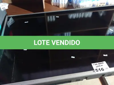 LOTE 516 - 01 TV PHILIPS 58” POL PARA RETIRADA DE PEÇAS. (NO ESTADO, LEILÃO NÃO TEM GARANTIA E NEM DEVOLUÇÃO, SUJEITO A POSSÍVEIS AVARIAS VISÍVEIS/OCULTAS E/OU AUSÊNCIA DE COMPONENTES).