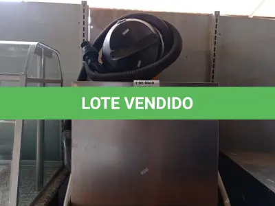 LOTE 577 - 01 LAVA LOUÇAS INDUSTRIAL E 01 ASPIRADOR DE PÓ COM AVARIAS. (NO ESTADO, LEILÃO NÃO TEM GARANTIA E NEM DEVOLUÇÃO, SUJEITO A POSSÍVEIS AVARIAS VISÍVEIS/OCULTAS E/OU AUSÊNCIA DE COMPONENTES).