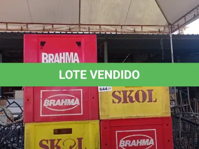 LOTE 644 - 21 ENGRADADOS PARA CERVEJAS. (NO ESTADO, LEILÃO NÃO TEM GARANTIA E NEM DEVOLUÇÃO, SUJEITO A POSSÍVEIS AVARIAS VISÍVEIS/OCULTAS E/OU AUSÊNCIA DE COMPONENTES).