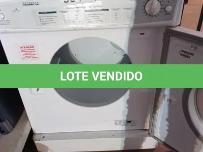LOTE 504 - 01 SECADORA MARCA BRASTEMP. (NO ESTADO, LEILÃO NÃO TEM GARANTIA E NEM DEVOLUÇÃO, SUJEITO A POSSÍVEIS AVARIAS VISÍVEIS/OCULTAS E/OU AUSÊNCIA DE COMPONENTES).