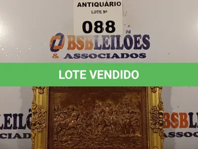 LOTE 088 - 01 QUADRO VINTAGE. (NO ESTADO, LEILÃO NÃO TEM GARANTIA E NEM DEVOLUÇÃO, SUJEITO A POSSÍVEIS AVARIAS VISÍVEIS/OCULTAS E/OU AUSÊNCIA DE COMPONENTES).