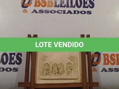 LOTE 090 - 01 QUADRO BOURREE D’AUVERGNE. (NO ESTADO, LEILÃO NÃO TEM GARANTIA E NEM DEVOLUÇÃO, SUJEITO A POSSÍVEIS AVARIAS VISÍVEIS/OCULTAS E/OU AUSÊNCIA DE COMPONENTES).