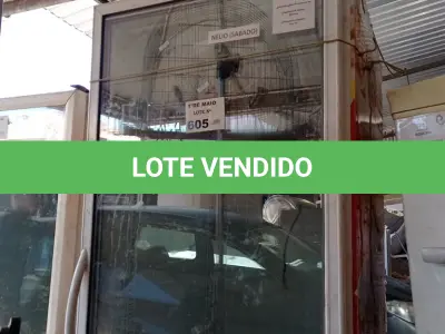 LOTE 605 - 01 CERVEJEIRA MARCA GELOPAR 220V. (NO ESTADO, LEILÃO NÃO TEM GARANTIA E NEM DEVOLUÇÃO, SUJEITO A POSSÍVEIS AVARIAS VISÍVEIS/OCULTAS E/OU AUSÊNCIA DE COMPONENTES).