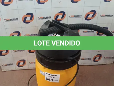 LOTE 561 - 01 ASPIRADOR DE PÓ MARCA ELECTROLUX MODELO GT3.000. (NO ESTADO, LEILÃO NÃO TEM GARANTIA E NEM DEVOLUÇÃO, SUJEITO A POSSÍVEIS AVARIAS VISÍVEIS/OCULTAS E/OU AUSÊNCIA DE COMPONENTES).