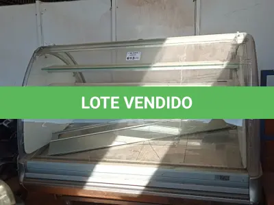 LOTE 613 - 01 BALCÃO REFRIGERADO PARA TORTERIA. (NO ESTADO, LEILÃO NÃO TEM GARANTIA E NEM DEVOLUÇÃO, SUJEITO A POSSÍVEIS AVARIAS VISÍVEIS/OCULTAS E/OU AUSÊNCIA DE COMPONENTES).