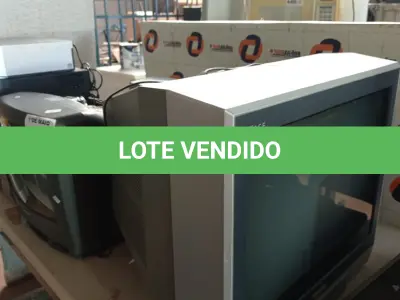 LOTE 500 - 03 TV’S DE TUBO MARCAS E MODELOS DIVERSOS. (NO ESTADO, LEILÃO NÃO TEM GARANTIA E NEM DEVOLUÇÃO, SUJEITO A POSSÍVEIS AVARIAS VISÍVEIS/OCULTAS E/OU AUSÊNCIA DE COMPONENTES).