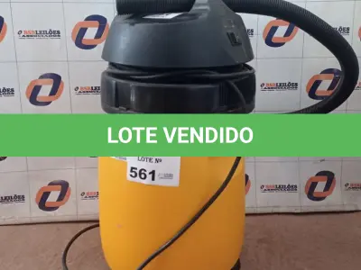 LOTE 561 - 01 ASPIRADOR DE PÓ MARCA ELECTROLUX MODELO GT3.000. (NO ESTADO, LEILÃO NÃO TEM GARANTIA E NEM DEVOLUÇÃO, SUJEITO A POSSÍVEIS AVARIAS VISÍVEIS/OCULTAS E/OU AUSÊNCIA DE COMPONENTES).