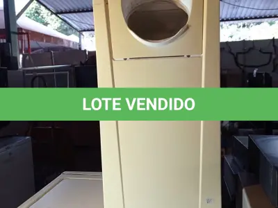 LOTE 525 - 01 AR CONDICIONADO PORTÁTIL MARCA ELGIN 9.000BTU 127V INCOMPLETO. (NO ESTADO, LEILÃO NÃO TEM GARANTIA E NEM DEVOLUÇÃO, SUJEITO A POSSÍVEIS AVARIAS VISÍVEIS/OCULTAS E/OU AUSÊNCIA DE COMPONENTES).
