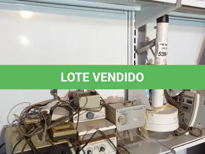 LOTE 539 - 01 LOTE COM VÁRIOS EQUIPAMENTOS DE LABORATÓRIO MARCAS E MODELOS DIVERSOS. (NO ESTADO, LEILÃO NÃO TEM GARANTIA E NEM DEVOLUÇÃO, SUJEITO A POSSÍVEIS AVARIAS VISÍVEIS/OCULTAS E/OU AUSÊNCIA DE COMPONENTES).