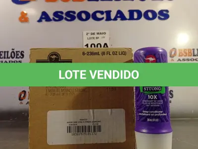 LOTE 100 - 06 FRASCOS DE DEEP CONDITIONER REVITALISANT EM PROFONDEUR 236ML. (NO ESTADO, LEILÃO NÃO TEM GARANTIA E NEM DEVOLUÇÃO, SUJEITO A POSSÍVEIS AVARIAS VISÍVEIS/OCULTAS E/OU AUSÊNCIA DE COMPONENTES).
