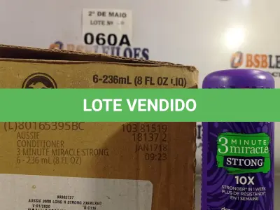 LOTE 060 - 06 FRASCOS DE DEEP CONDITIONER REVITALISANT EM PROFONDEUR 236ML. (NO ESTADO, LEILÃO NÃO TEM GARANTIA E NEM DEVOLUÇÃO, SUJEITO A POSSÍVEIS AVARIAS VISÍVEIS/OCULTAS E/OU AUSÊNCIA DE COMPONENTES).