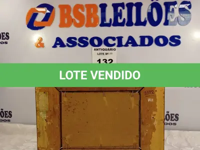 LOTE 132 - 01 QUADRO DECORATIVO COM PINTURA A ÓLEO. (NO ESTADO, LEILÃO NÃO TEM GARANTIA E NEM DEVOLUÇÃO, SUJEITO A POSSÍVEIS AVARIAS VISÍVEIS/OCULTAS E/OU AUSÊNCIA DE COMPONENTES).