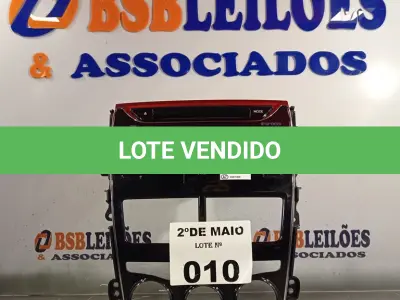 LOTE 010 - 01 CENTRAL MULTIMIDIA TOYOTA 86120-0DA70. (NO ESTADO, LEILÃO NÃO TEM GARANTIA E NEM DEVOLUÇÃO, SUJEITO A POSSÍVEIS AVARIAS VISÍVEIS/OCULTAS E/OU AUSÊNCIA DE COMPONENTES).