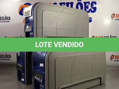 LOTE 090 - 03 IMPRESSORAS DE CARTÃO DATACARD SD 260 PARA RETIRADA DE PEÇAS. (NO ESTADO, LEILÃO NÃO TEM GARANTIA E NEM DEVOLUÇÃO, SUJEITO A POSSÍVEIS AVARIAS VISÍVEIS/OCULTAS E/OU AUSÊNCIA DE COMPONENTES).