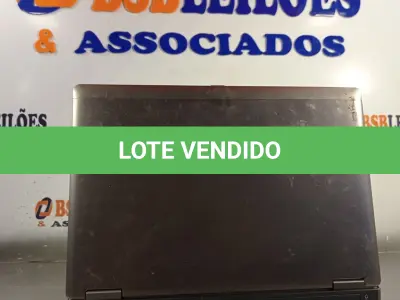 LOTE 050 - 01 NOTEBOOK MARCA HP I5 MODELO PROBOOK 6460B COM BATERIA PARA RETIRADA DE PEÇAS. (NO ESTADO, LEILÃO NÃO TEM GARANTIA E NEM DEVOLUÇÃO, SUJEITO A POSSÍVEIS AVARIAS VISÍVEIS/OCULTAS E/OU AUSÊNCIA DE COMPONENTES).