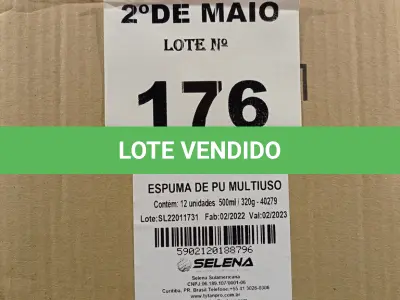 LOTE 176 - 12 TUBOS DE ESPUMA DE PU MULTIUSO TYTAN. (NO ESTADO, LEILÃO NÃO TEM GARANTIA E NEM DEVOLUÇÃO, SUJEITO A POSSÍVEIS AVARIAS VISÍVEIS/OCULTAS E/OU AUSÊNCIA DE COMPONENTES).
