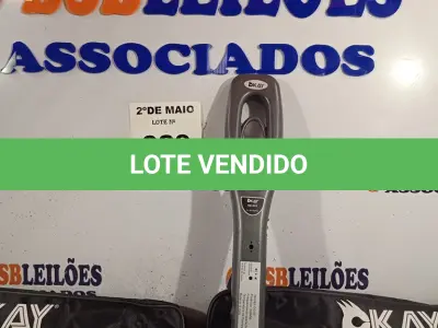 LOTE 029 - 05 DETECTORES DE METAL INCOMPLETOS. (NO ESTADO, LEILÃO NÃO TEM GARANTIA E NEM DEVOLUÇÃO, SUJEITO A POSSÍVEIS AVARIAS VISÍVEIS/OCULTAS E/OU AUSÊNCIA DE COMPONENTES).