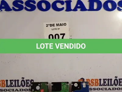 LOTE 007 - 10 HARD DISCO PARA NOTEBOOK MARCAS E MODELOS DIVERSOS. (NO ESTADO, LEILÃO NÃO TEM GARANTIA E NEM DEVOLUÇÃO, SUJEITO A POSSÍVEIS AVARIAS VISÍVEIS/OCULTAS E/OU AUSÊNCIA DE COMPONENTES).