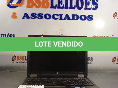 LOTE 050 - 01 NOTEBOOK MARCA HP I5 MODELO PROBOOK 6460B COM BATERIA PARA RETIRADA DE PEÇAS. (NO ESTADO, LEILÃO NÃO TEM GARANTIA E NEM DEVOLUÇÃO, SUJEITO A POSSÍVEIS AVARIAS VISÍVEIS/OCULTAS E/OU AUSÊNCIA DE COMPONENTES).