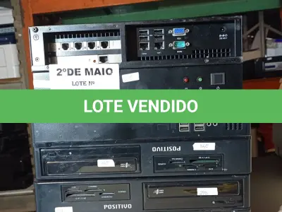LOTE 168 - 04 CPU’S MARCAS E MODELOS DIVERSOS PARA RETIRADA DE PEÇAS. (NO ESTADO, LEILÃO NÃO TEM GARANTIA E NEM DEVOLUÇÃO, SUJEITO A POSSÍVEIS AVARIAS VISÍVEIS/OCULTAS E/OU AUSÊNCIA DE COMPONENTES).