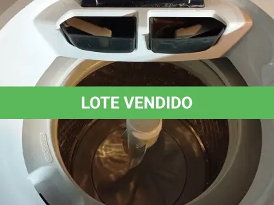 LOTE 170 - 01 LAVADORA DE ROUPAS MARCA BRASTEMP 11,5KG 220V. (NO ESTADO, LEILÃO NÃO TEM GARANTIA E NEM DEVOLUÇÃO, SUJEITO A POSSÍVEIS AVARIAS VISÍVEIS/OCULTAS E/OU AUSÊNCIA DE COMPONENTES).
