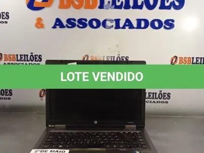 LOTE 040 - 01 NOTEBOOK MARCA HP I5 MODELO PROBOOK 6460B SEM BATERIA PARA RETIRADA DE PEÇAS. (NO ESTADO, LEILÃO NÃO TEM GARANTIA E NEM DEVOLUÇÃO, SUJEITO A POSSÍVEIS AVARIAS VISÍVEIS/OCULTAS E/OU AUSÊNCIA DE COMPONENTES).