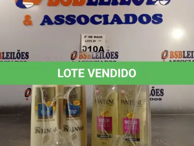 LOTE 010 - 06 FRASCOS DE CONDICIONADOR PANTENE PRO-V BRILHO EXTREMO 175ML E 06 FRASCOS DE SHAMPOO PANTENE PRO-V MICELAR PURIFICA E HIDRATA 200ML. (NO ESTADO, LEILÃO NÃO TEM GARANTIA E NEM DEVOLUÇÃO, SUJEITO A POSSÍVEIS AVARIAS VISÍVEIS/OCULTAS E/OU AUSÊNCIA DE COMPONENTES).