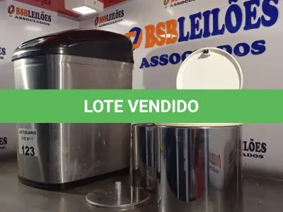 LOTE 123 - 03 LIXEIRAS MARCAS E MODELOS DIVERSOS. (NO ESTADO, LEILÃO NÃO TEM GARANTIA E NEM DEVOLUÇÃO, SUJEITO A POSSÍVEIS AVARIAS VISÍVEIS/OCULTAS E/OU AUSÊNCIA DE COMPONENTES).