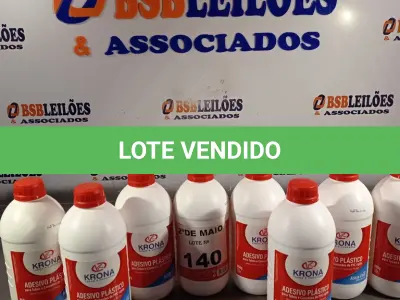 LOTE 140 - 08 TUBOS DE ADESIVO PLÁSTICO PARA TUBOS E CONEXÕES DE PVC RÍGIDO LINHA ÁGUA FRIA 850G. (NO ESTADO, LEILÃO NÃO TEM GARANTIA E NEM DEVOLUÇÃO, SUJEITO A POSSÍVEIS AVARIAS VISÍVEIS/OCULTAS E/OU AUSÊNCIA DE COMPONENTES).