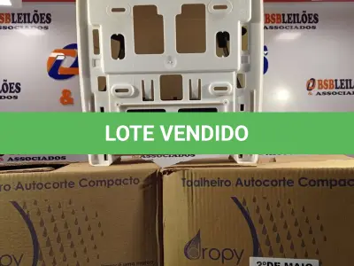 LOTE 129 - 02 TOALHEIROS AUTO CORTE COMPACTO. (NO ESTADO, LEILÃO NÃO TEM GARANTIA E NEM DEVOLUÇÃO, SUJEITO A POSSÍVEIS AVARIAS VISÍVEIS/OCULTAS E/OU AUSÊNCIA DE COMPONENTES).