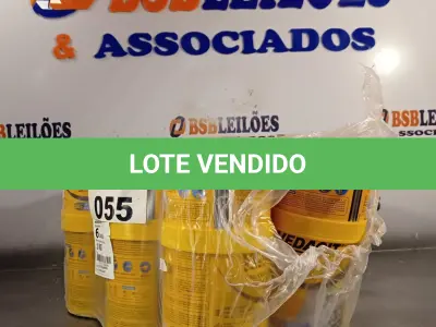 LOTE 055 - 06 LATAS DE ADESIVO ESTRUTURAL DE BASE EPÓXI MEDIA FLUIDEZ, COMPONENTES A+B. (NO ESTADO, LEILÃO NÃO TEM GARANTIA E NEM DEVOLUÇÃO, SUJEITO A POSSÍVEIS AVARIAS VISÍVEIS/OCULTAS E/OU AUSÊNCIA DE COMPONENTES).
